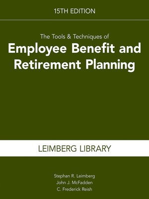 cover image of The Tools & Techniques of Employee Benefit and Retirement Planning, 1